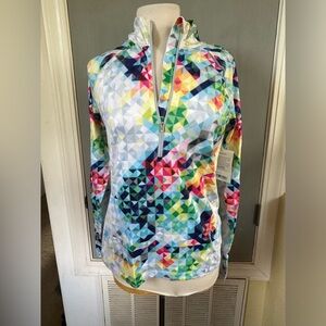 Athleta diamond super lux half zip